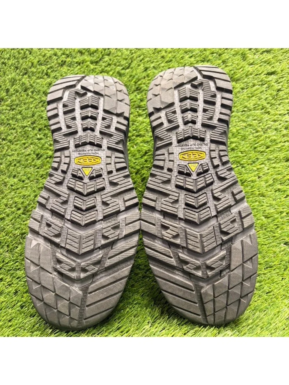 Keen Utility Birmingham Men Size 10.5 Black Gray Composite Toe Safety Work Shoes